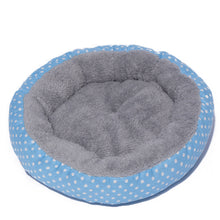 Load image into Gallery viewer, Simple Style Fleece Round Pet Bed