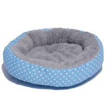 Load image into Gallery viewer, Simple Style Fleece Round Pet Bed