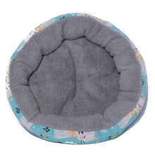 Load image into Gallery viewer, Simple Style Fleece Round Pet Bed