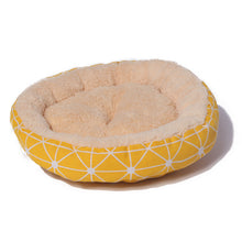 Load image into Gallery viewer, Simple Style Fleece Round Pet Bed