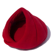 Load image into Gallery viewer, Polar Fleece Pet Cave Bed