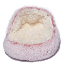 Load image into Gallery viewer, Round Warm Long Plush Nest