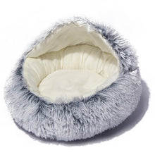 Load image into Gallery viewer, Round Warm Long Plush Nest
