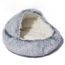 Load image into Gallery viewer, Round Warm Long Plush Nest