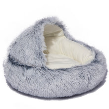 Load image into Gallery viewer, Round Warm Long Plush Nest