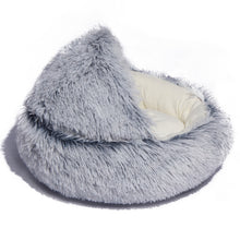 Load image into Gallery viewer, Round Warm Long Plush Nest