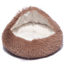 Load image into Gallery viewer, Round Warm Long Plush Nest