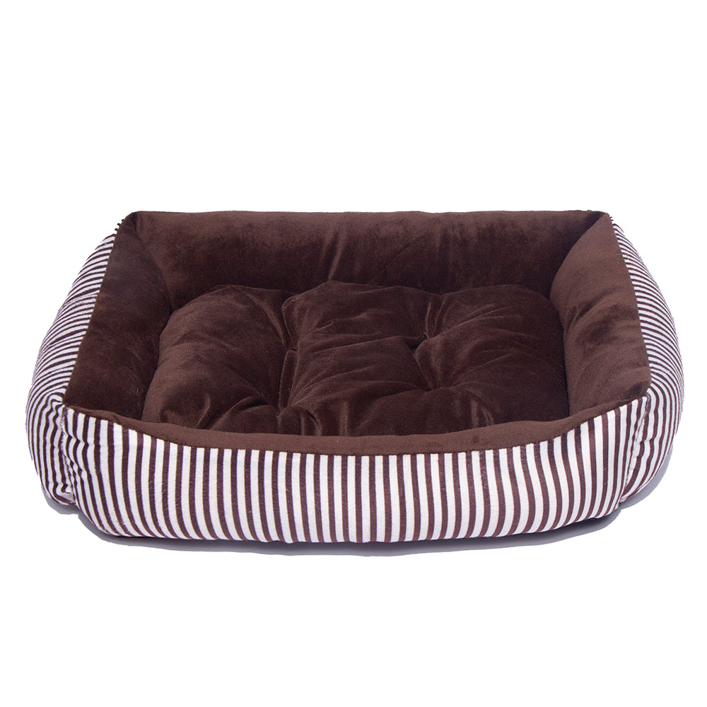 PopViv Ultra Soft Rectangular Dog Bed with Cushion