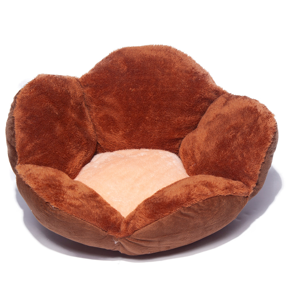 Dog's Paw-Shaped Thickened Pet Bed